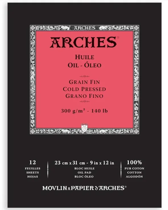 Arches Olje papir ca A4